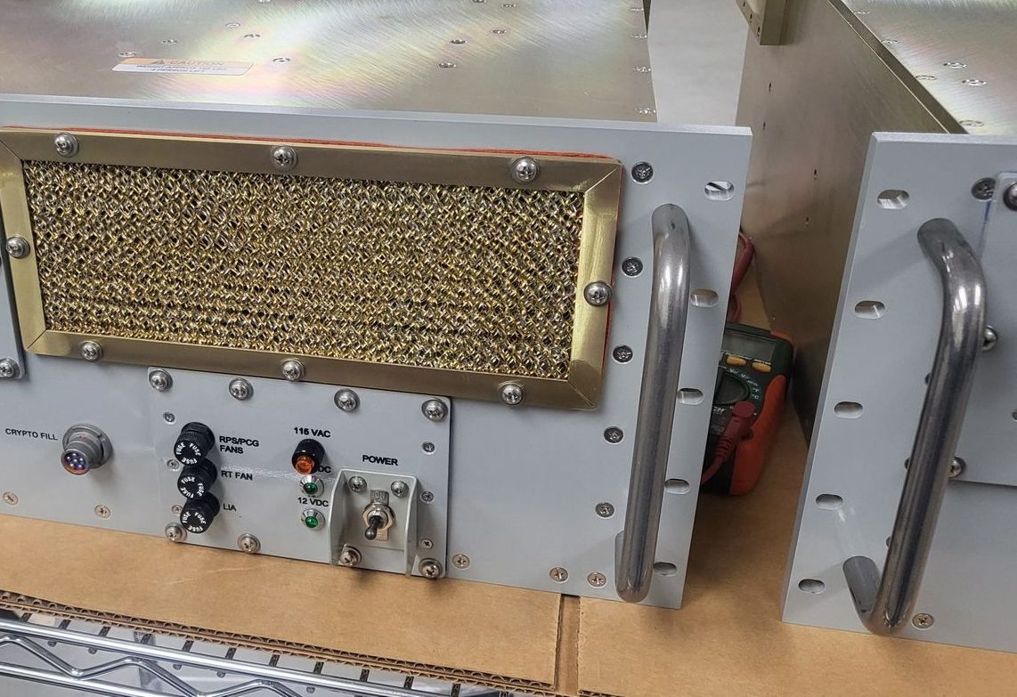 Defense electronics chassis built at Litus