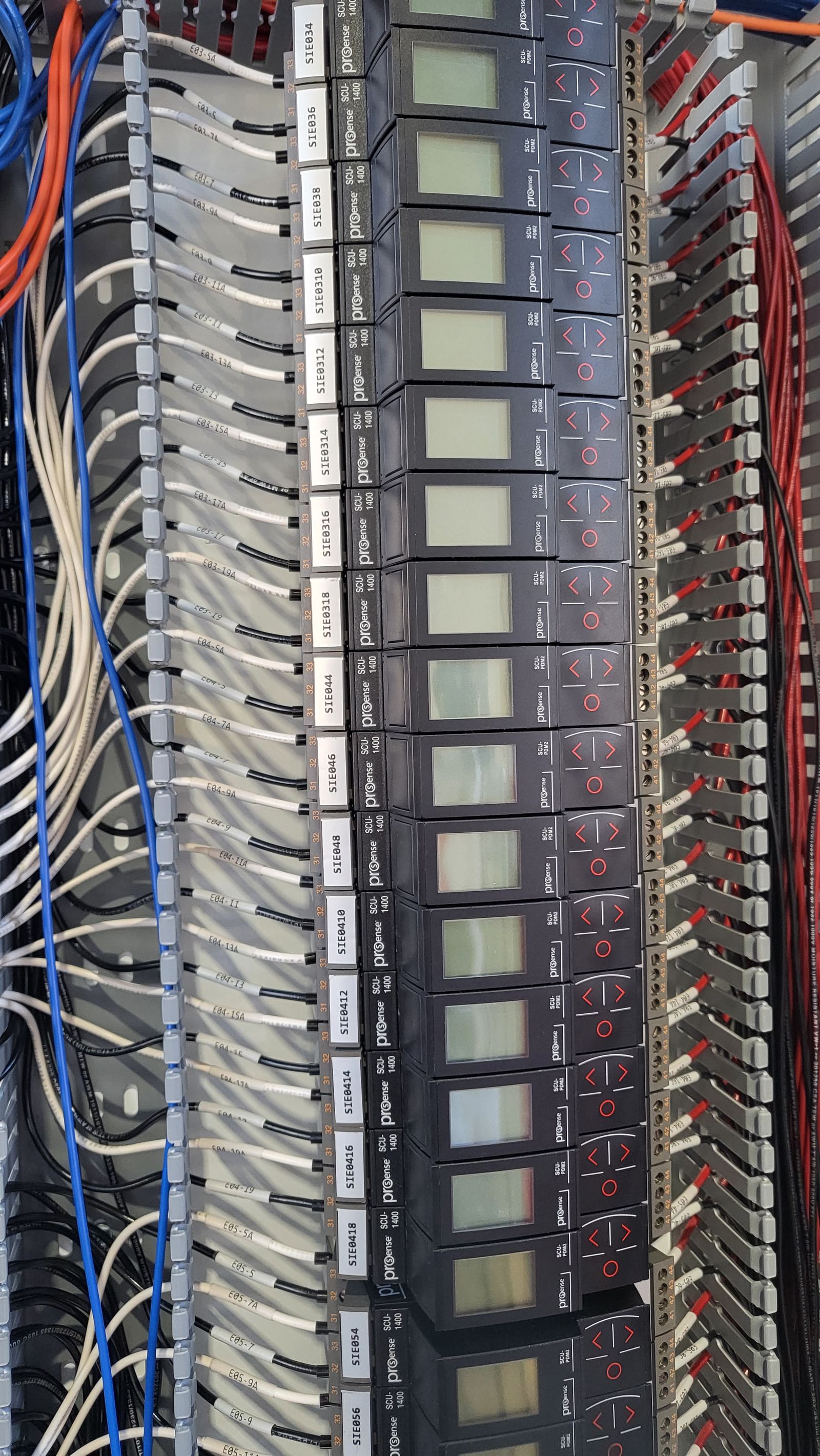 Build-to-print panel, I/O terminations
